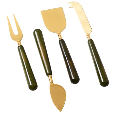 Nestroots Stainless Steel Cheese Knife, Cheese Fork, Cheese Slicer ...