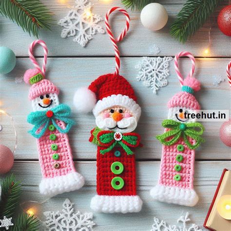Crochet Christmas Bookmark Ideas for Christmas Gifts or Selling
