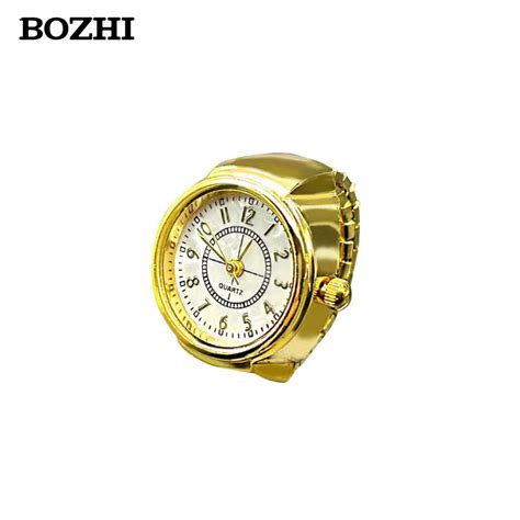BOZHI Classic Ring Watch – Stylish Quartz Finger Watch – bshopy.in