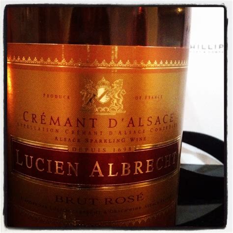 Lucien Albrecht Crémant d’Alsace Brut Rosé NV | A Glass of Vino