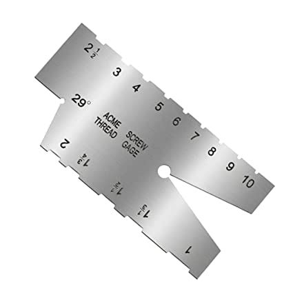 Stainless Steel 29 Degree Screw Thread Angle Gauge Welding Inspection ...