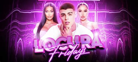 LOCURA FRIDAYS @PARADISE, Paradise London Nightclub, 6 January to 4 ...