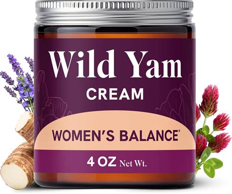 Amazon.com: Wild Yam Cream for Hormone Balance | 3450mg Wild Yam for ...