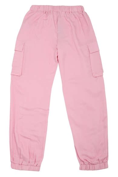 Buy Girls Pink Solid Regular Fit Joggers Online - 872503 | Peter England