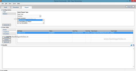 Vulnerability Scanning in Network using Retina - Hacking Articles