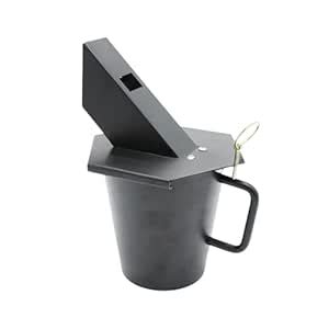 VISTORA Drip Grease Bucket Professional Metal Smoker Drip Bucket with ...