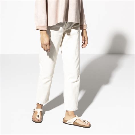 Gizeh Birko-Flor Graceful Pearl White | BIRKENSTOCK