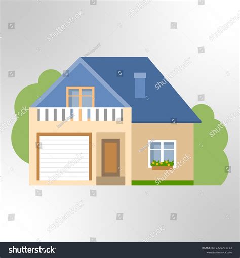 Simple House Front View 的图像结果