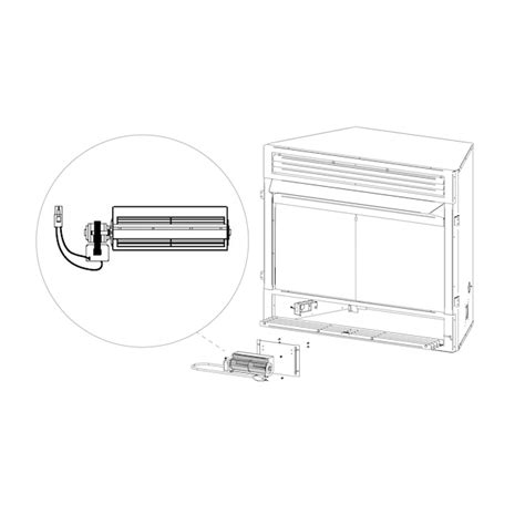 Pleasant Hearth Vent-free Gas Log Circulating Blower ZCB100 at Lowes.com
