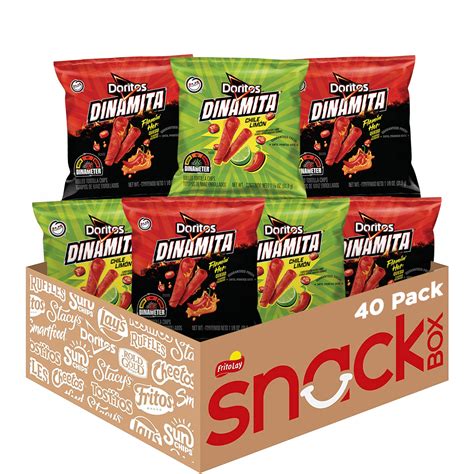 Amazon.com: Doritos Dinamita Spicy Rolled Tortilla Chips, Chile Limon ...