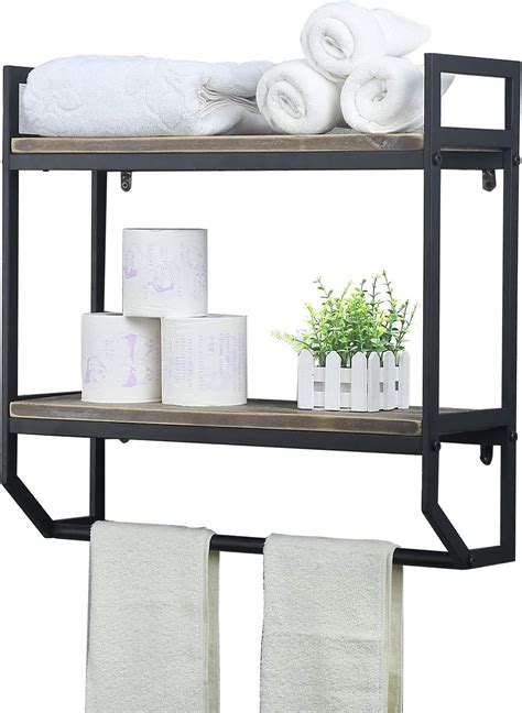 Weven Industrial Metal 23.6 Bathroom Shelves India | Ubuy