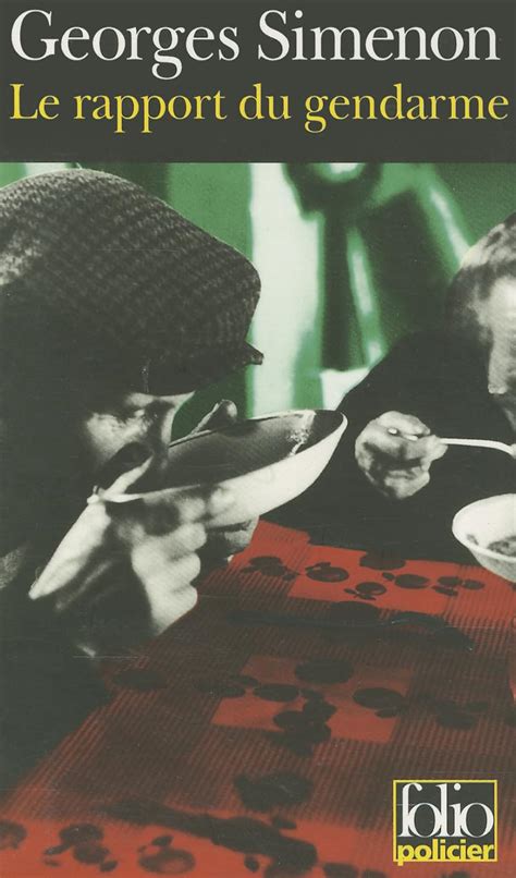 Le Rapport Du Gendarme: A41103 (Folio Policier) : Simenon, Georges ...