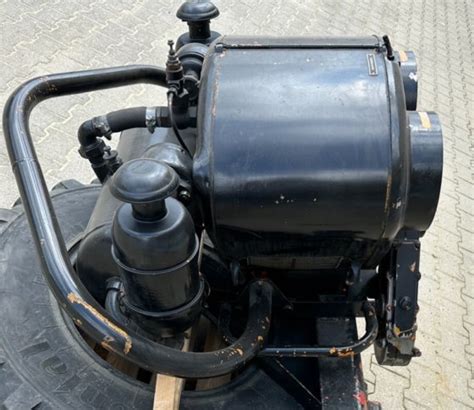 Unimog front-mounted compressor 5-299A10 in Langenbach, Bavaria, Germany