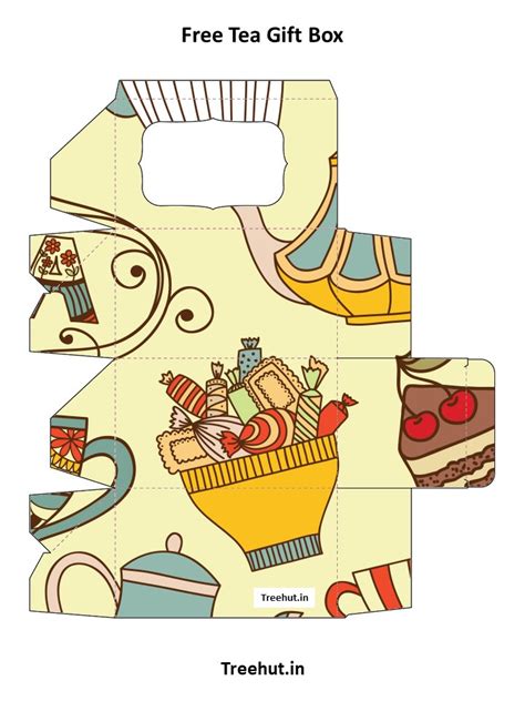 Free Tea Bulletin Board Decorations and Craft Printables #459