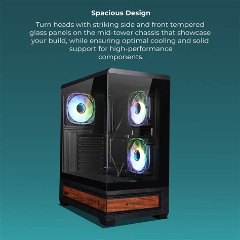 Zebronics Cryo Premium Gaming Chassis