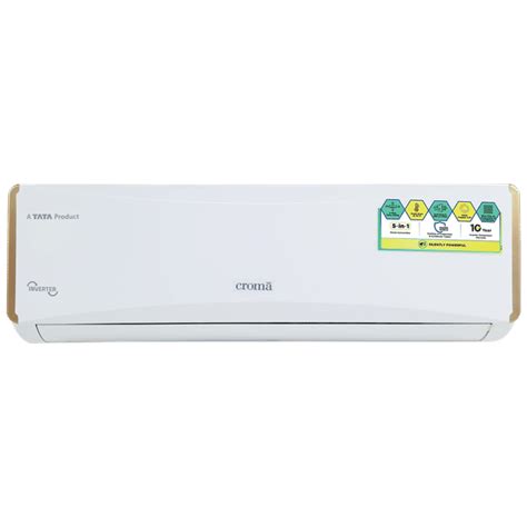 Buy Croma 5 in 1 Convertible 1.5 Ton 5 Star Inverter Split AC with Self ...