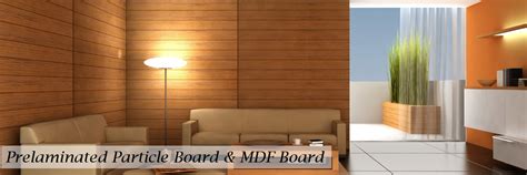 Prelaminated Particle Board