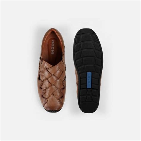 Buy Mochi Men Tan Ethnic Jutis Online | SKU: 18-1130-23-41 – Mochi Shoes