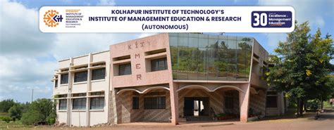 Best MBA & MCA Institute in Kolhapur | KIT's IMER - 30+ Years of Legacy
