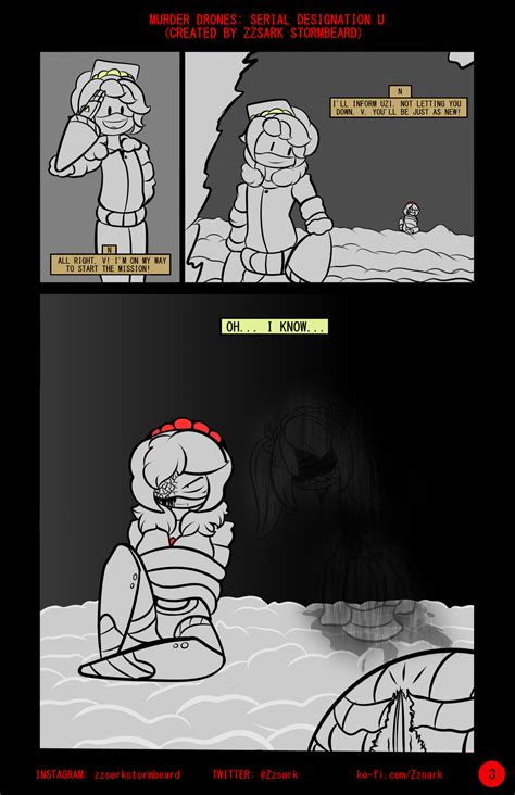 Murder Drones Serial Designation Comic 3 by ZZSark on DeviantArt