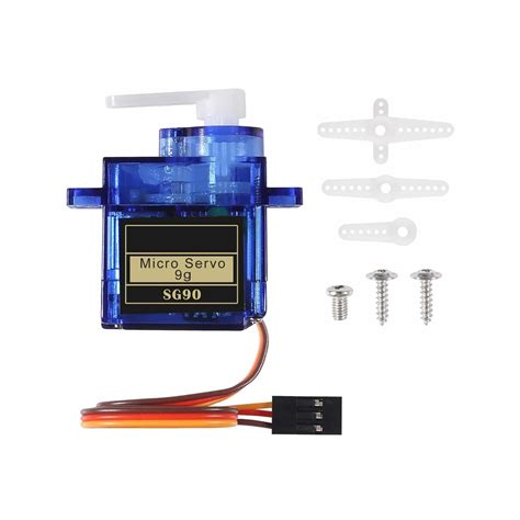 SG90 9g Micro Servo Motor – 360° Continuous Rotation for Arduino – REES52