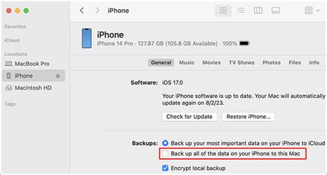 How to Backup iPhone to Computer Using iTunes 的图像结果