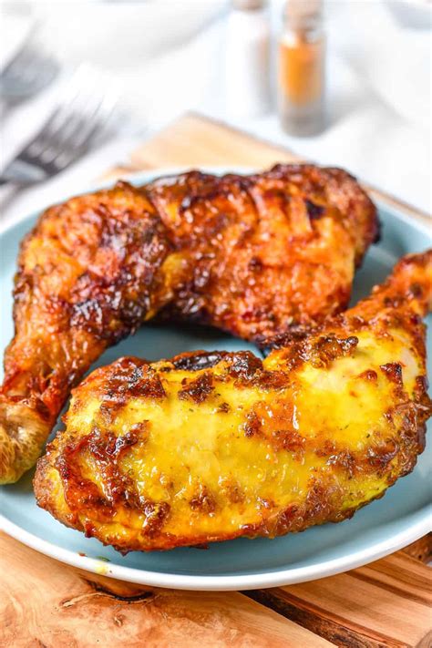 Air Fryer Chicken Quarters (Gluten-Free, Dairy-Free) - Dish by Dish