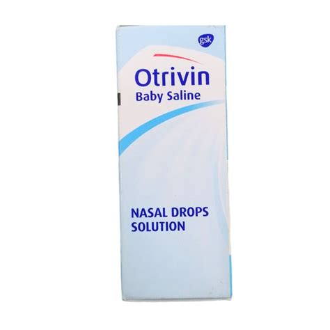 OTRIVIN BABY SALINE NASAL DROPS 15ML - Tay Pharmacies