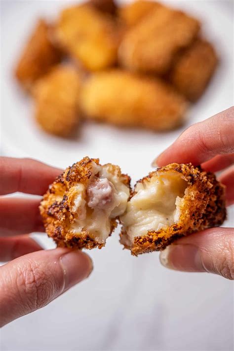 Spanish Ham Croquettes (Croquetas de Jamón Serrano) - Spanish Sabores
