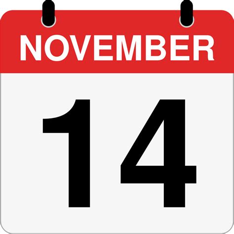 How Many Days Until November 14th? - Inch Calculator