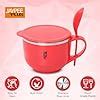 Jaypee Plus Stainless Steel Soup Bowl with Lid & Spoon Holder Souptok ...
