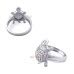 Swastik Tortoise RIng Jewelry in Pure Silver Buy online