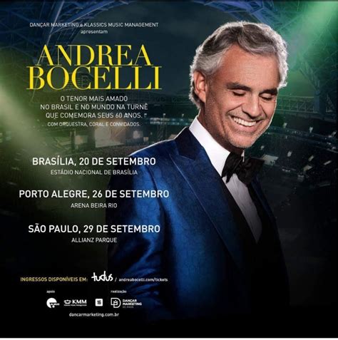 Andrea Bocelli Concert & Tour History (Updated for 2022) | Concert Archives