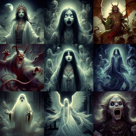 Types of Ghosts
