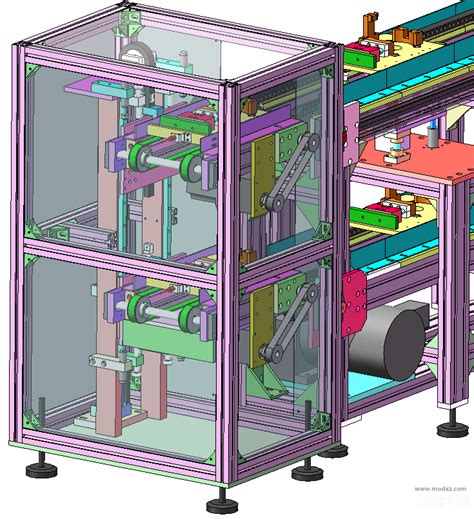 工装循环作业流水线3D模型下载 - 3D模型下载网_机械设计行业3D模型下载 - 三维模型下载网—精品3D模型下载网