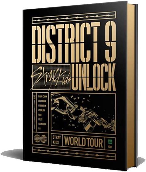 JYP Stray Kids World Tour District 9 Unlock DVD India | Ubuy