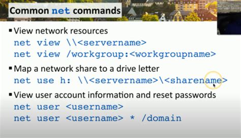 Image result for Network Command Line Commands