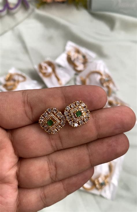 AD Mesh Necklace with Earrings – Daivik.in