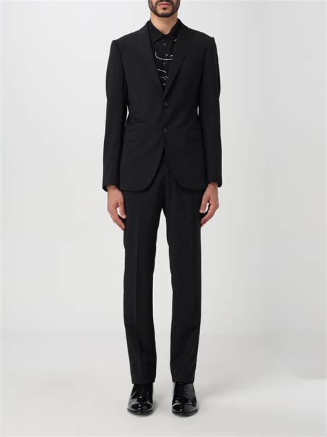 Emporio Armani Suit men - Black | E31VMG01504 | GIGLIO.COM