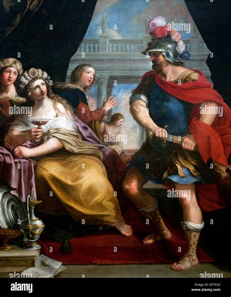 Ulysses ( Odysseus ) and Circe ( goddess of magic ) 1650 Giovanni ...