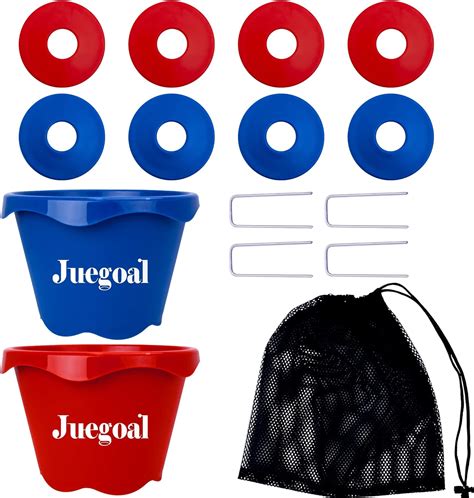 Buy Juegoal Beach Toss Game for Kids and Adults, Outdoor Washer Toss ...
