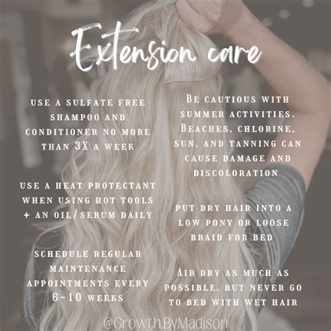 Extension hair care 101 – Artofit