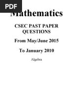 Image result for CSEC Math Study Guide