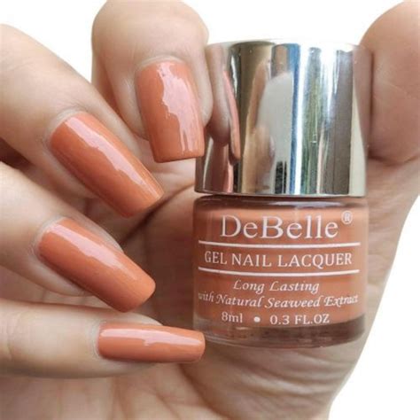 DeBelle Gel Nail Lacquers Combo set of 4 - Peach Pear Pastels – DeBelle ...
