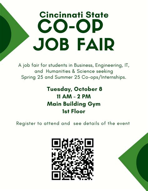 Co-op & Internship Job Fair - Cincinnati State