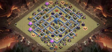 Best Anti 3 Stars War Base TH12 with Link, Anti Everything - Town Hall ...