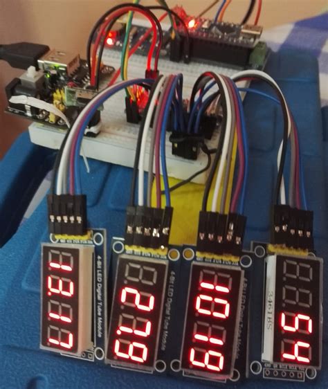 Image result for Arduino 4 Digit LED Code