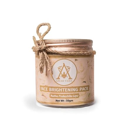 Skin Brightening Face Pack – Natural Glow & Even Tone – Amar Veda