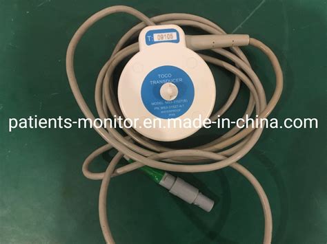 Edan F2 F3 F6 F9 Fetal Monitor Toco Transducer Probe Ms3-31527 (B) Pn ...