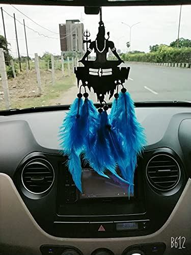 Einnovative Acrylic Lord Mahadev Car Hanging (Gold) : Amazon.in: Car ...